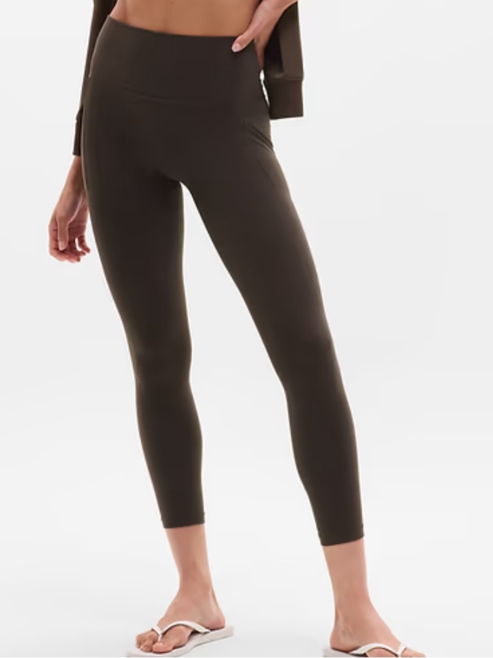 Interval High Rise Leggings in brown